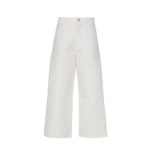 NEW MANTU women's flat front trousers in ivory
